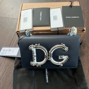 Game Day DG Girls Leather Shoulder Bag